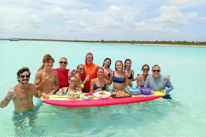 Snorkeling over starfish sandbars at El Cielo and Palancar Reef in Cozumel