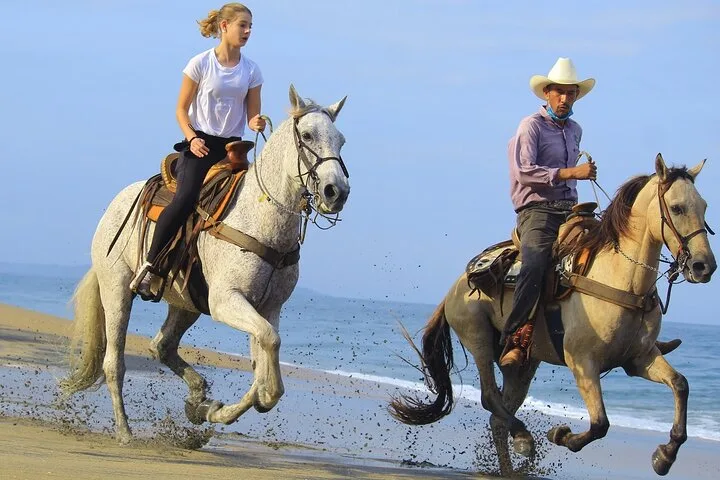 Horseback Riding in Sayulita Through Jungle Trails to the Beach in Riviera Nayarit, Mexico