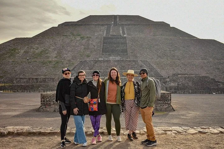 Teotihuacan pyramids morning or afternoon without tourist traps in Mexico City, Mexico